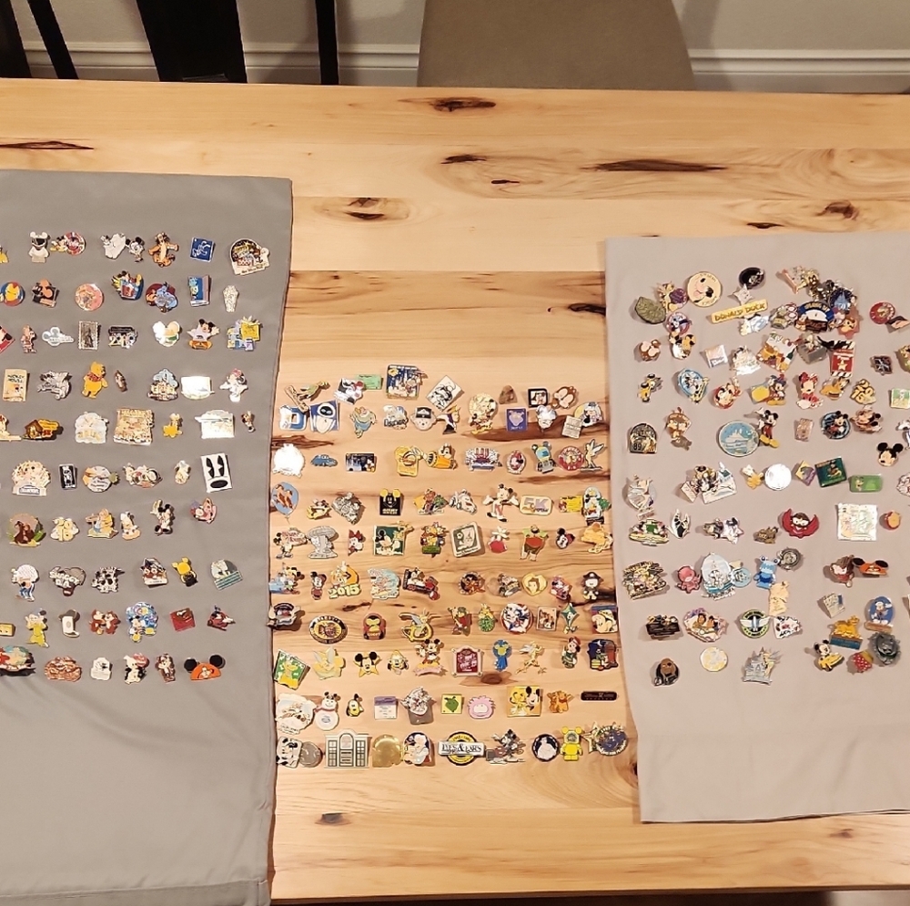 300 Colorful Collectible Disney Pins